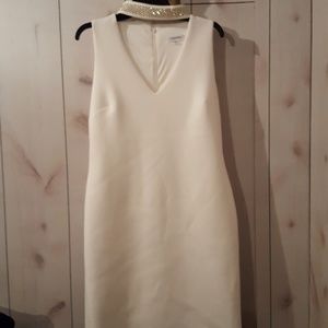 White Calvin Klein dress